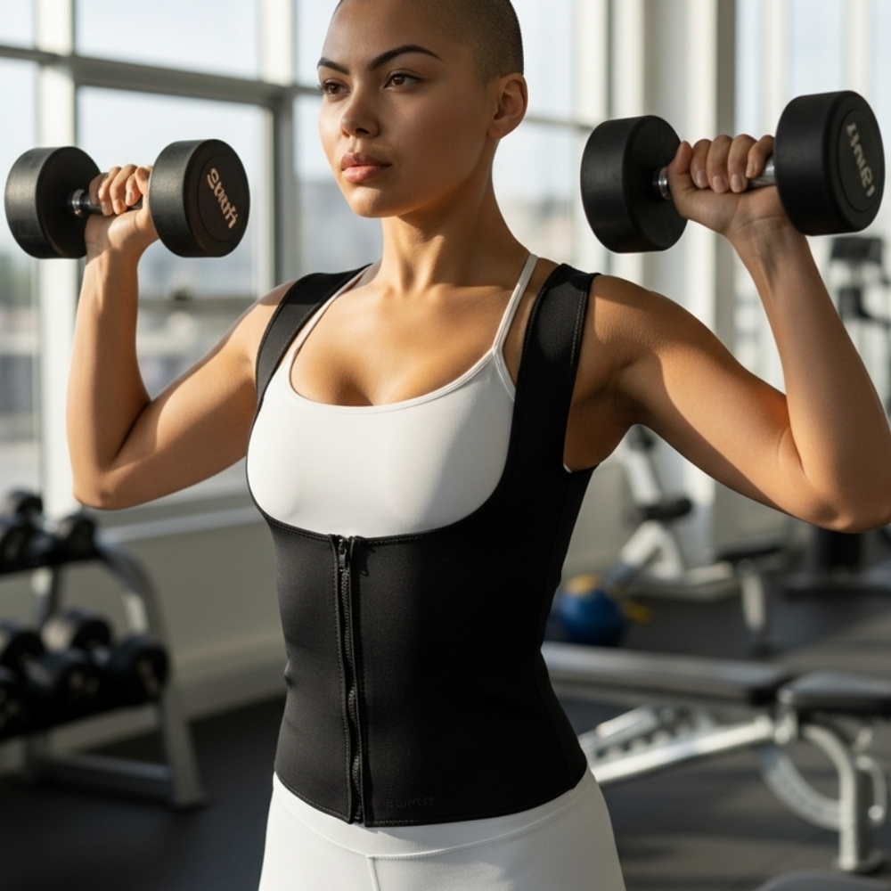 Sauna Vest Sweat Slimmer Workout Weight Loss Neoprene SwiftFit